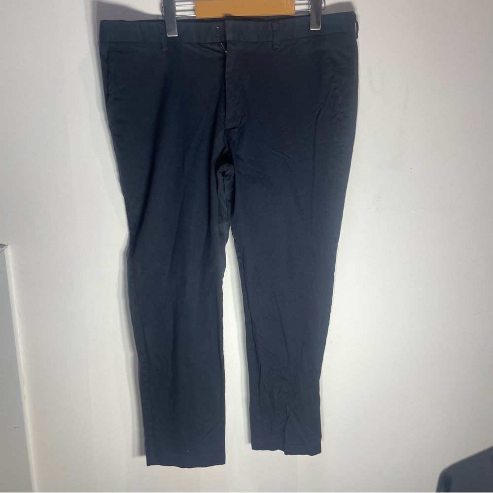 Boss Men's Midnight Blue Dress Trousers